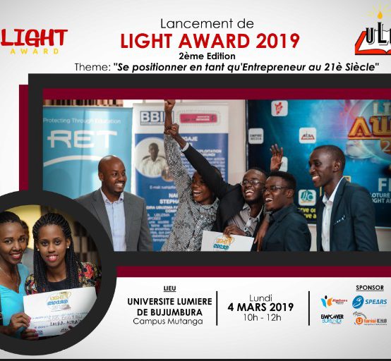 LANCEMENT SOLENNEL DE LIGHT AWARD